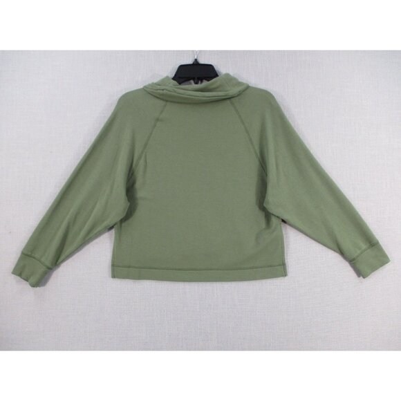 Old Navy Sage Green Cowl Neck Pullover Sweatshirt With Relaxed Fit Size XS - Picture 6 of 7